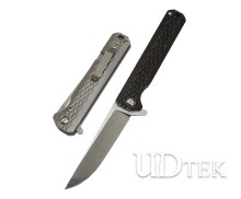Titanium alloy and D2 material ball bearing no logo hunting knife UD19042 